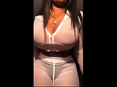 BBW ass big tit hot Bitch With Large Boobs Stripping Solo