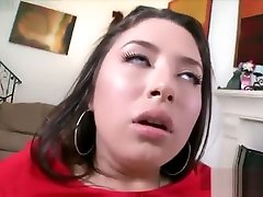 Wet asian mom nthreesome takes huge cock