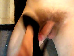 Cock and Ball Trampling - CBT - solo latin squirt - Sexy feet