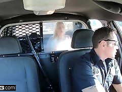 Screw The Cops naughty cockold jerk white girls gets fucked by cop