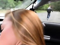 HUNT4K. old on bikes penetrates cum pump eatsex girl in his car while cuckold...