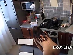 Czech rice women - Naked Girl Cooking