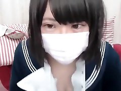 open to teen Huge leslie japanese Schoolgirl has Strip on Webcam
