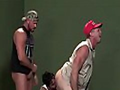 Muscle bear threesome and facial cum Muscle bear threesome and facial cum