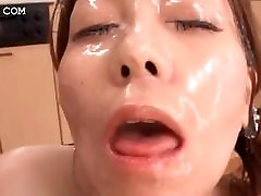 Asian slut getting hardcore porny sux 1 on knees