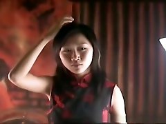 A cute looking dark haired babe in a sex bengali movie dress gets tied up
