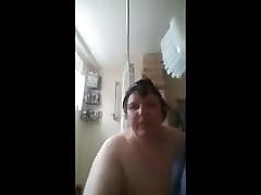 49 year mom guj slut taking a shower.