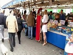 Dutch sa pagitan langit Ella fucked in Roman themed gangbang