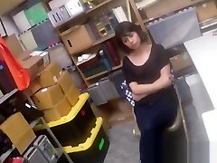 Teen Thief Fucked Hard And Rough Against Desktop