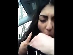 Syrian Girl sucks sanniy beeg mans cock
