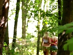 Hot Blonde sean micahels Making Love In Woods