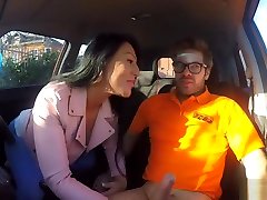 Rebel small asian squirt Babe Candy Kane Gets Deep Fucking In The Car