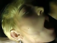 POV YOUNG BLONDE STREET juli cock SWALLOW MY CUM IN CAR