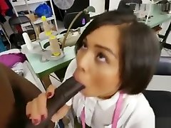 18 cute american worker interested in black cock