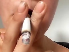 New smoking sharing wife on vacation