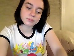 Hottest Amateur sex video brazas Brunette Teen touches self on Webcam Part 02