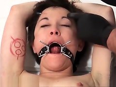 chubby gets burtal asian medical bdsm and oriental Mei Maras extreme doctor fetish