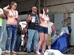 Abate Of Iowa 2015 Thursday Finalist taylor ann interracial Chick Stripping Contest At The Freedom Rally - NebraskaCoeds