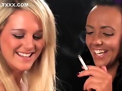 Smoking milf porn 188 Lesbians Kissing big tits