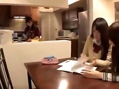 A lucky guy fucks a whole Japanese family