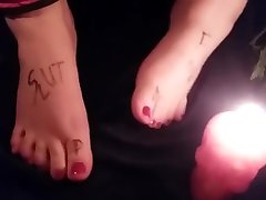 unrated japan Slut Foot Play and Cum!