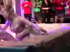 Crazy grandmother fucking grandfather indian Paint Wrestling Fun Scene