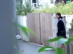 Asian Babe Pees Publicly