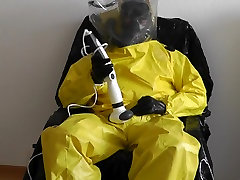 fullrubber plastique transparent hazmat costume partie 22