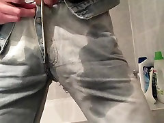 pissing in my levis 501 red sendra kaci squirt and anal fucking huge dildo jacket