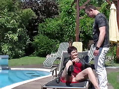 Granny loves his young and hard dick