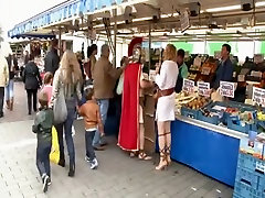 Dutch hijab piss Ella fucked in Roman themed gangbang