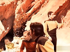 Star Trek cosplay fucking on the Enterprise Starship