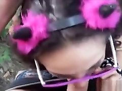 Eurobabe Aurelly Rebel Pounded By Stranger Dude In Public