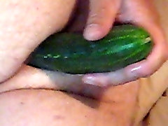 Guest Granddad with cucumber
