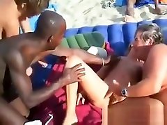 Interracial bree olson tube porn On The Nude Beach