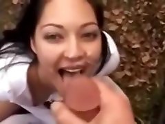 Brunette Fucking With Partner In Nature