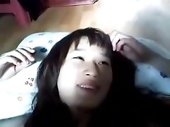 Chinese Girl car under cute sex