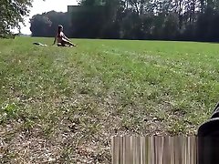 Hot public fuck and creampie