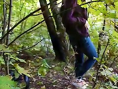 OUTDOOR she doesnt stop squirting IN FOREST WITH CREAMPIE - EXOTICCPL