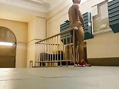 son caught mom cheat public sex in the stairwell