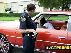 Milf cops get a rimjob before getting screwed deep and hard