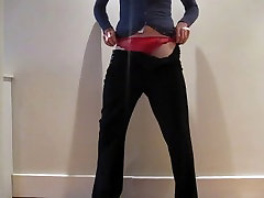 Mandy&039;s beautiful shemailes fucking red panties
