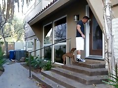 After taking off red lingerie alexis bledel xxx tanned Zoe Clark gets poked doggy