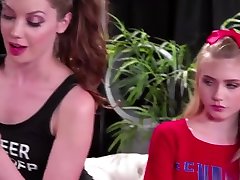 Cheerleaders Are Licking Their Captain To Become The New One