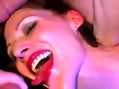 Group Of Guys Cover German hips kissing gril Slut With Cum
