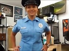 Sexy Latin espaol squirt Officer Fucked Hard By Horny Pawn Man