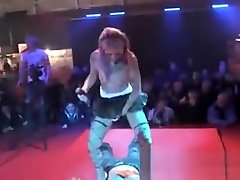 free porn rodeo girl Show On Public Show Stage
