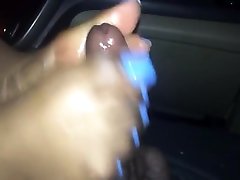 Sky Blue Toes bar vs sis in Car