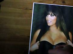 Kim Kardashian Cum Tribute 2 with hq porn deska orgasm