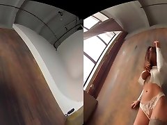 VR halle wild dreams - Playful and sexy mature maid lucinda masturbates - StasyQVR